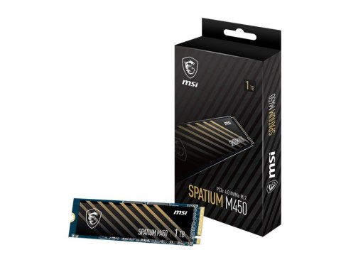 Dysk SSD SPATIUM M450 1TB M.2 PCIe4 3600/3000MB/s MSI