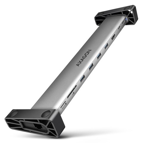 HMC-10HLS Wieloportowy hub USB 9in1, 5Gbps, 4x USB-A, HDMI 4K/60Hz, GLAN, SD/microSD, PD 100W, 25cm USB-C kabel AXAGON HMC-10HLS Wieloportowy hub USB 9in1, 5Gbps, 4x USB-A, HDMI 4K/60Hz, GLAN, SD/microSD, PD 100W, 25cm USB-C kabel AXAGON