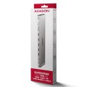 HMC-10HLS Wieloportowy hub USB 9in1, 5Gbps, 4x USB-A, HDMI 4K/60Hz, GLAN, SD/microSD, PD 100W, 25cm USB-C kabel AXAGON