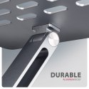 HMC-STND Stojak z wieloportowy hub Aluminiowy 7in1, 5Gbps, do 10"-16" cali laptopów, nastawny, 3x USB-A, HDMI 4K/60Hz, GLAN, PD  AXAGON