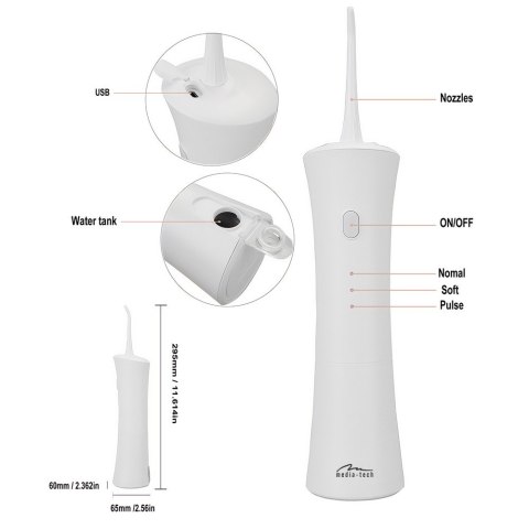 Irygator dentystyczny DENTAL FLOSSJET MT6528 Media-Tech