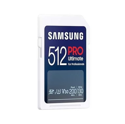 Karta pamięci SD MB-SY512SB/WW 512GB Pro Ultimate + czytnik Samsung Karta pamięci SD MB-SY512SB/WW 512GB Pro Ultimate + czytnik Samsung