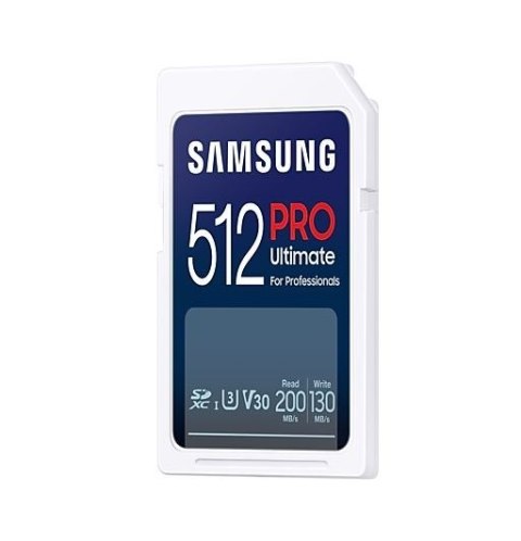 Karta pamięci SD MB-SY512SB/WW 512GB Pro Ultimate + czytnik Samsung Karta pamięci SD MB-SY512SB/WW 512GB Pro Ultimate + czytnik Samsung
