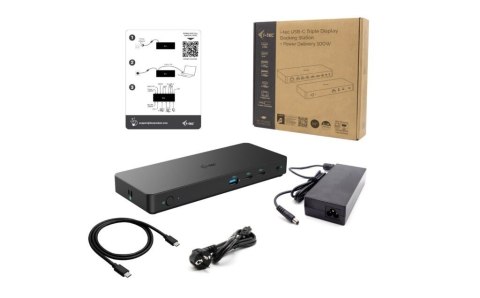 Stacja dokująca USB-C Triple Display Docking Station Gen 2 Pro + Power Delivery 100W I-tec Stacja dokująca USB-C Triple Display Docking Station Gen 2 Pro + Power Delivery 100W I-tec