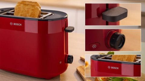 Toster MyMoment TAT2M124 czerwony Bosch