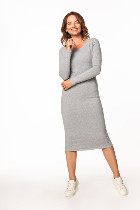 Sukienka Model T365/2 Light Grey - Tessita Sukienka Model T365/2 Light Grey - Tessita