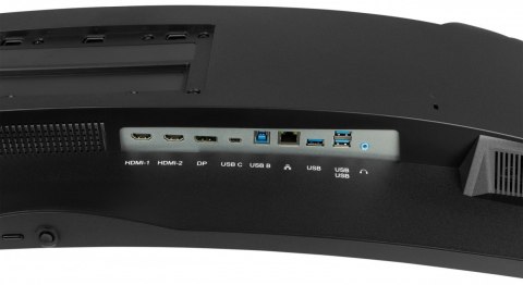 Monitor 45 cali G-Master GCB4580DQSN-B1, VA,DQHD,165HZ,USB-C-DOCK,RJ45,32:9, 1500R,450cd/m2,3000:1,0.8ms,3xUSB,2xHDMI,1xDP,2x3W IIYAMA
