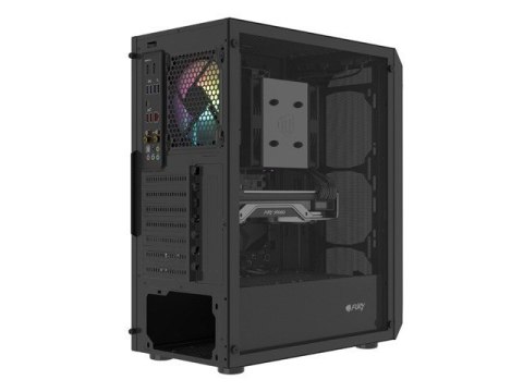 Obudowa Fury Shobo SH4 RGB Midi Tower z oknem Czarna Natec Obudowa Fury Shobo SH4 RGB Midi Tower z oknem Czarna Natec