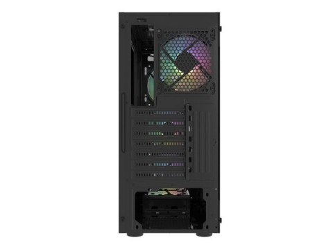 Obudowa Fury Shobo SH4F RGB Midi Tower z oknem Czarna Natec Obudowa Fury Shobo SH4F RGB Midi Tower z oknem Czarna Natec