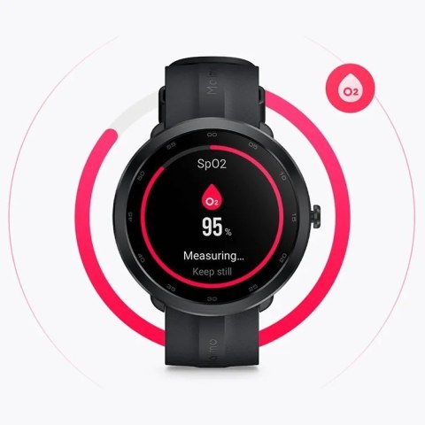 Smartwatch GPS Watch R WT2001 Android iOS Czarny Maimo Smartwatch GPS Watch R WT2001 Android iOS Czarny Maimo