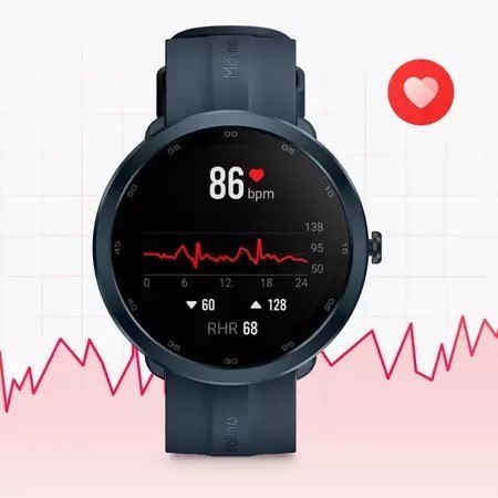 Smartwatch GPS Watch R WT2001 Niebieski Android iOS Maimo Smartwatch GPS Watch R WT2001 Niebieski Android iOS Maimo