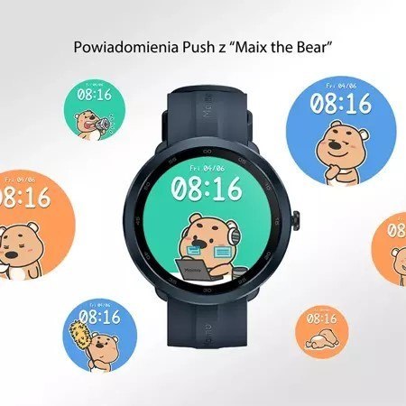 Smartwatch GPS Watch R WT2001 Niebieski Android iOS Maimo Smartwatch GPS Watch R WT2001 Niebieski Android iOS Maimo