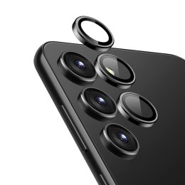 Szkło hartowane na obiektyw aparatu Samsung Galaxy S24 Czarne CRONG