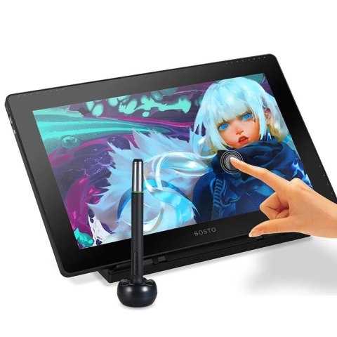 Tablet graficzny BT-16HDT 1920x1080 FHD dotykowy BOSTO Tablet graficzny BT-16HDT 1920x1080 FHD dotykowy BOSTO