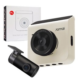Wideorejestrator A400 + kamera RC09 Biały 70mai