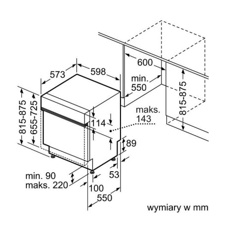 Zmywarka SMI6YCS02E Bosch