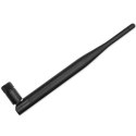 Antena Wi-Fi 2.4/2.5GHz | 5.1/5.8GHz | 5dBi | dookólna | wewnętrzna Qoltec