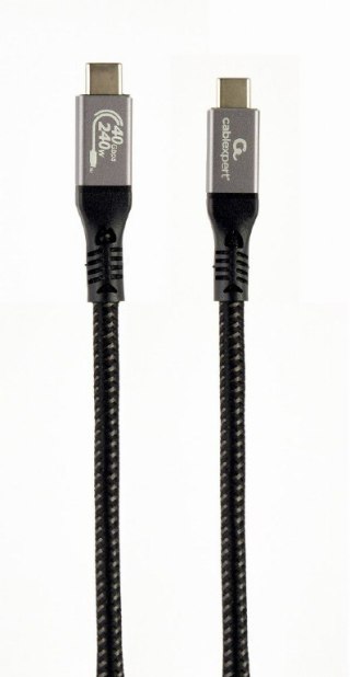 Kabel Premium USB-C Type 4 40 Gbps 240W 1.5M Gembird