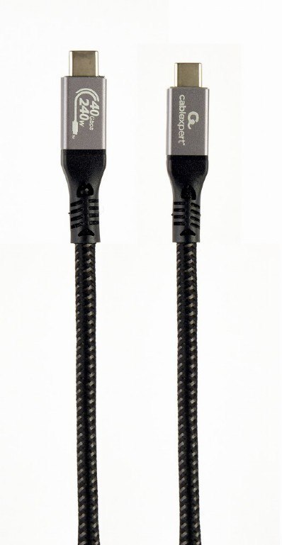 Kabel Premium USB-C Type 4 40 Gbps 240W 1.5M Gembird