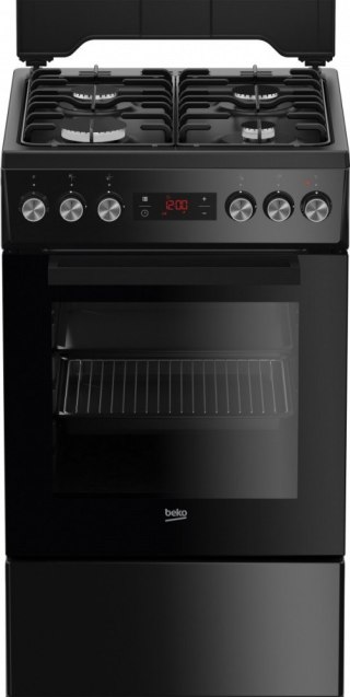 Kuchnia gazowo-elektryczna FSE52321DBD Beko