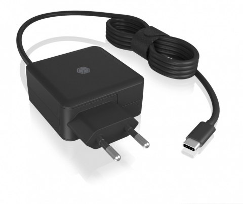 Ładowarka IB-PS111-PD 65 Watt, Type-C , kabel 150cm IcyBox Ładowarka IB-PS111-PD 65 Watt, Type-C , kabel 150cm IcyBox