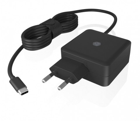 Ładowarka IB-PS111-PD 65 Watt, Type-C , kabel 150cm IcyBox Ładowarka IB-PS111-PD 65 Watt, Type-C , kabel 150cm IcyBox