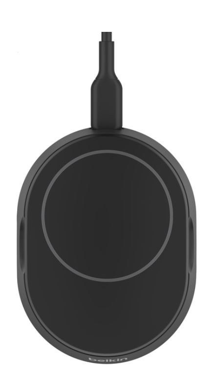 Ładowarka magnetyczna BoostCharge Qi2 15W czarna bez PSU Belkin Ładowarka magnetyczna BoostCharge Qi2 15W czarna bez PSU Belkin