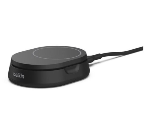 Ładowarka magnetyczna BoostCharge Qi2 15W czarna bez PSU Belkin Ładowarka magnetyczna BoostCharge Qi2 15W czarna bez PSU Belkin