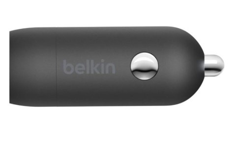 Ładowarka samochodowa 30W PD PPS Czarna + Kabel USB-C Belkin Ładowarka samochodowa 30W PD PPS Czarna + Kabel USB-C Belkin