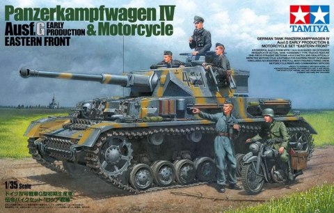 Model plastikowy German Tank Panzerkampfwagen IV Ausf.G Tamiya Model plastikowy German Tank Panzerkampfwagen IV Ausf.G Tamiya