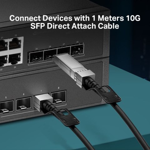 Przewód SM5220-1M Direct Attach SFP+ 1m TP-LINK Przewód SM5220-1M Direct Attach SFP+ 1m TP-LINK