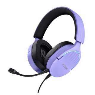 Słuchawki GXT490P FAYZO 7.1 USB fioletowe Trust