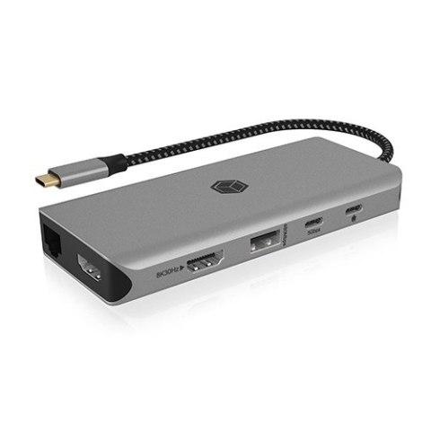 Stacja dokująca IB-DK4061-CPD 12w1,2xHDMI, PD 100W IcyBox Stacja dokująca IB-DK4061-CPD 12w1,2xHDMI, PD 100W IcyBox