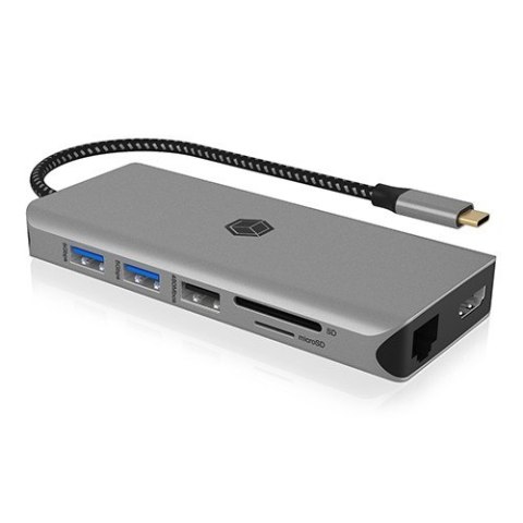 Stacja dokująca IB-DK4061-CPD 12w1,2xHDMI, PD 100W IcyBox Stacja dokująca IB-DK4061-CPD 12w1,2xHDMI, PD 100W IcyBox