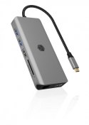 Stacja dokująca IB-DK4061-CPD 12w1,2xHDMI, PD 100W IcyBox