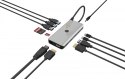 Stacja dokująca IB-DK4061-CPD 12w1,2xHDMI, PD 100W IcyBox