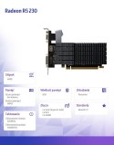 Karta graficzna Radeon R5 230 1GB DDR3 64Bit DVI HDMI VGA LP Radiator AFOX