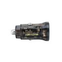 Ładowarka samochodowa 2 x USB-A Fast Charging 15W Czarna / Przezroczysta WEKOME