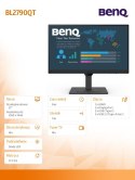 Monitor 27 cali BL2790QT 2K 5ms/IPS/75Hz/HDMI Benq