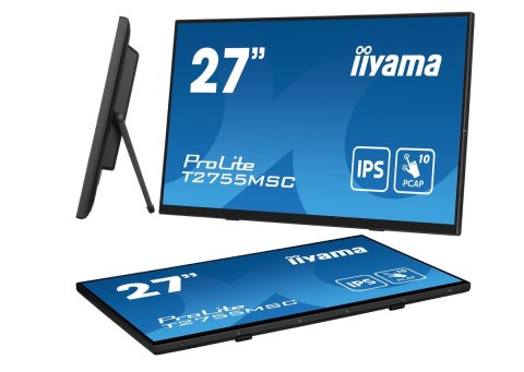 Monitor 27 cali T2755MSC-B1 DOTYK,USB,HDMI,IPS IIYAMA