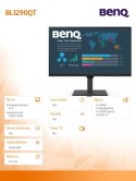 Monitor 31.5 cala BL3290QT 2K 4ms/IPS/75HZ/HDMI/Czarny Benq