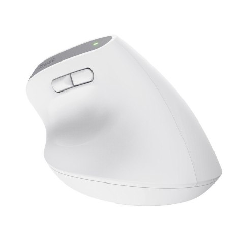 Mysz ergonomiczna BAYO+ Bezprzewodowa Biała Trust