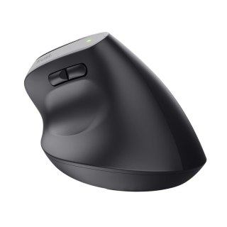 Mysz ergonomiczna BAYO+ Bezprzewodowa Czarna Trust