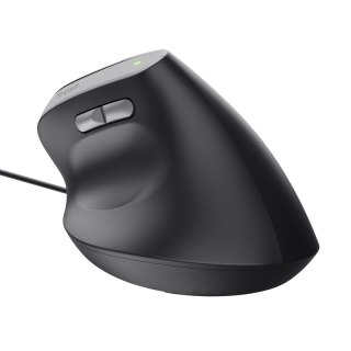 Mysz ergonomiczna przewodowa Bayo II czarna Trust