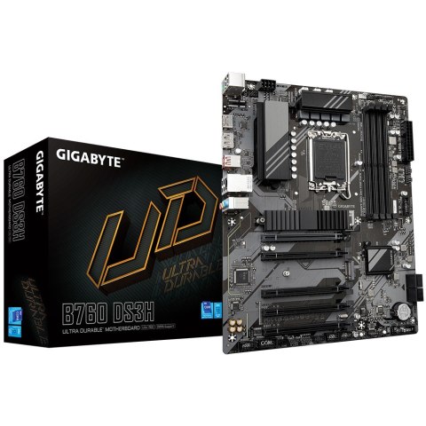 Płyta główna B760 DS3H s1700 4DDR5 DP/HDMI ATX Gigabyte