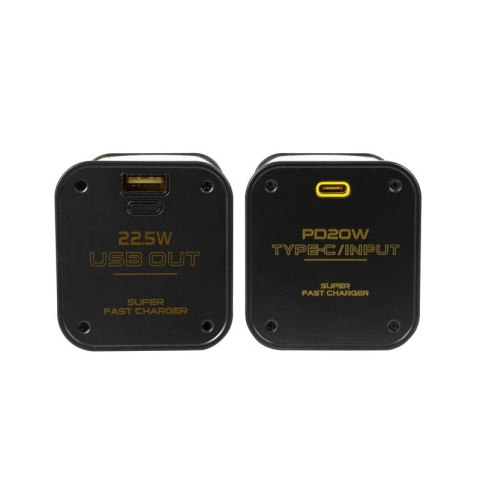 Power bank 20000 mAh Super Fast Charging z wbudowanym kablem USB-C PD 20W & Lightning + USB-A QC3.0 22.5W WEKOME Power bank 20000 mAh Super Fast Charging z wbudowanym kablem USB-C PD 20W & Lightning + USB-A QC3.0 22.5W WEKOME