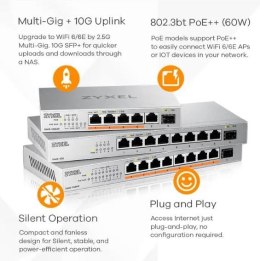 Przełącznik 8P 2,5G+ 1SFP+ XMG-108-ZZ0101F Zyxel