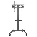 Stojak mobilny do TV 32-55cali, 35kg, półka AV Techly