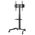 Stojak mobilny do TV 32-55cali, 35kg, półka AV Techly