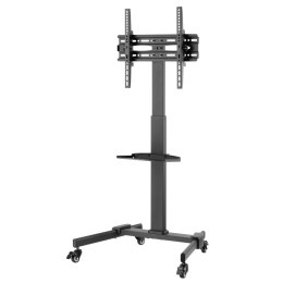 Stojak mobilny do TV 32-55cali, 35kg, półka AV Techly